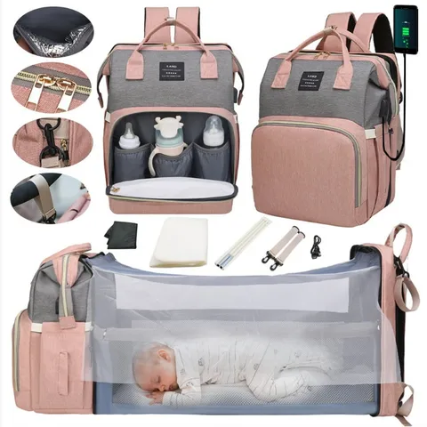 Sac à Langer  – Pratique, Élégant & Ultra Complet